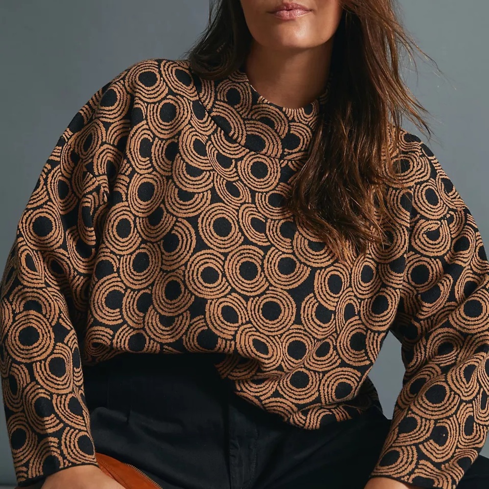 Maeve by Anthropologie Carys Mock Neck Sweater